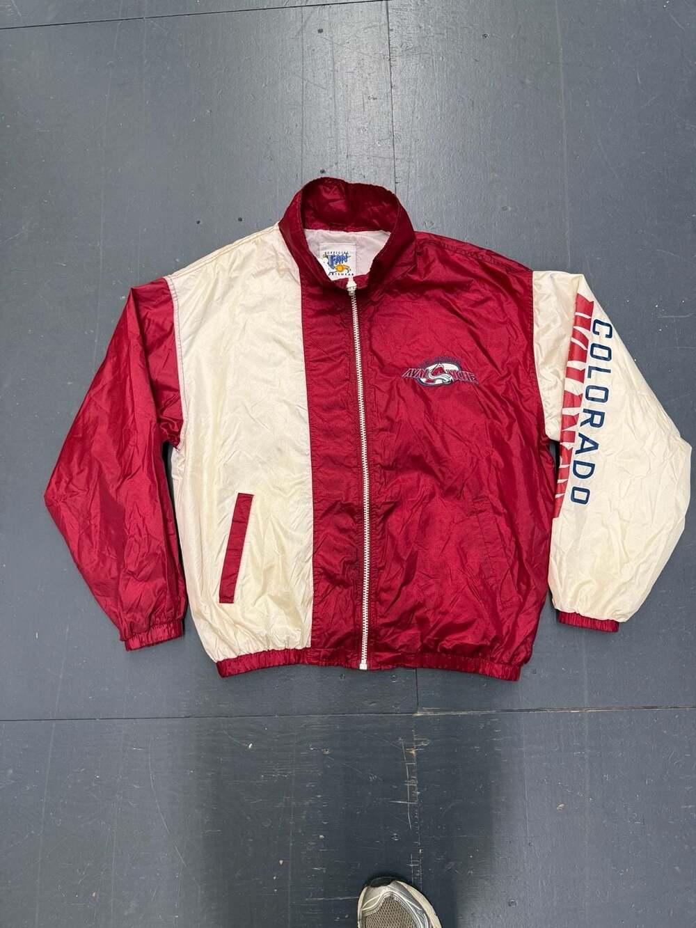 Official Fan Sportswear Colorado Avalanche Windbreaker Jacket